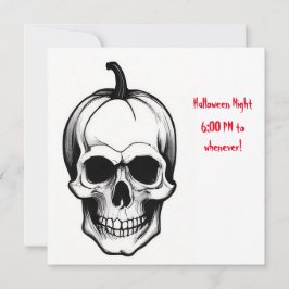 Convites Lápide e caveira