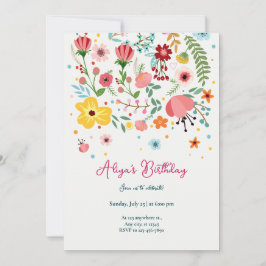 Convites Laranja Cor-de-rosa Amarelo