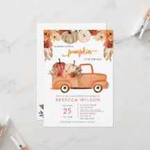 Laranja Pequeno Abóbora Sexo Chá de fraldas Neutro