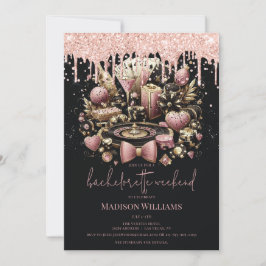 Convites Las Vegas Bachelorette elegante