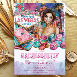 Convites Las Vegas Bachelorette Fim de Semana