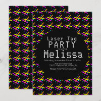Laser Tag Neon Brilho No Escuro Confete Unisexo