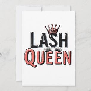Convites Lash Queen Engraçado Olhos Aparência