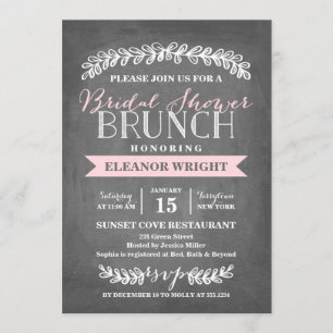 Convites Laurel Brunch  Chá de panela