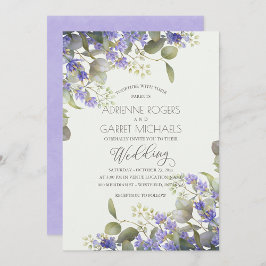 Convites Lavanda Com Casamento Eucalyptus Greenery