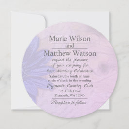 Convites Lavanda Floral Wedding