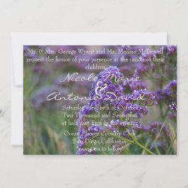 Convites Lavanda pelo oceano