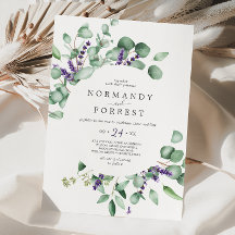 Lavanda rustica e Casamento Casual Eucalyptus