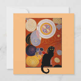 Convites Le Chat Noir e Hilma ap Klint,