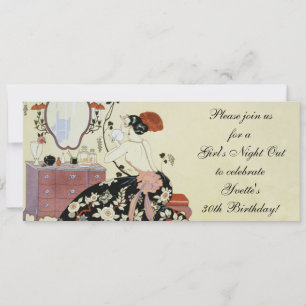 Convites Le Grand Decolletage de George Barbier, Art Déco