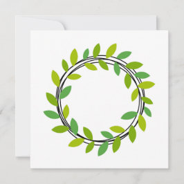 Convites Leaf wreath