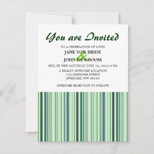 Convites Legal faixas verdes