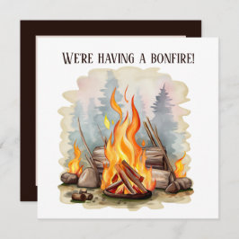 Convites legal fogueira, adicionar informação