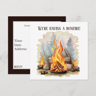 Convites legal fogueira, adicionar informação