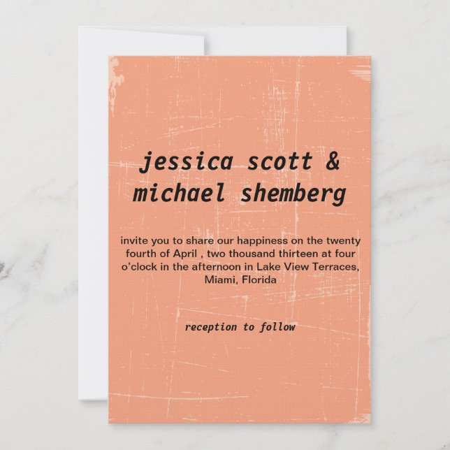 Convites legenda (Frente)