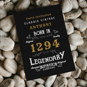 Convites Legenda Birthday