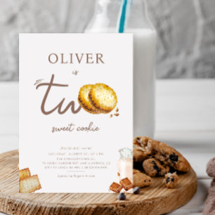 Convites Leite e cookies transformando duas Festas de anive