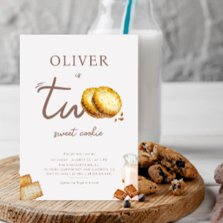 Convites Leite e cookies transformando duas Festas de anive