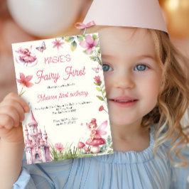 Convites Leite Primeiro primeiro aniversario de Cores de Ág