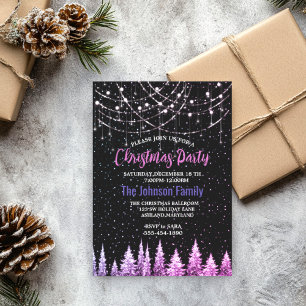 Convites Leiteiras cor-de-rosa-chique