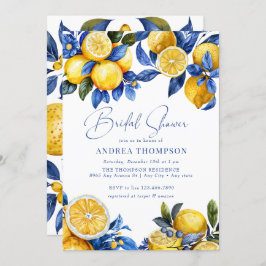 Convites Lemon | Chá de panela de Verão