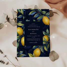 Convites Lemon Tree Itália Inspirou Casamento de Destino