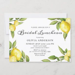 Convites Lemons Greenerescência em Água Pecado