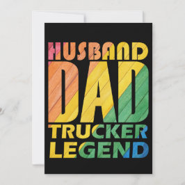 Convites lenda de caminhoneiro pai do marido para pai, pres