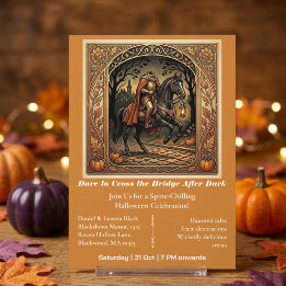 Convites Lenda de Sleepy Hollow Ouse atravessar hoje à noit