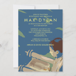 Convites LENDO TORAH Bar Mitzvah Convite2