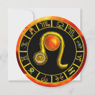 CONVITES LEO,TOPAZ GEM,SINAIS ZODIACAIS,FESTA DE ANIVERSÁR