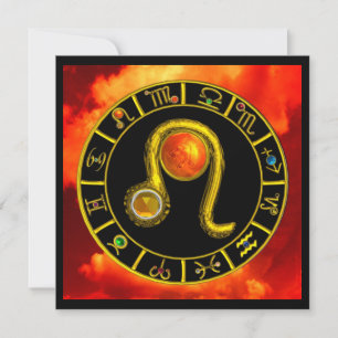 CONVITES LEO,TOPAZ GEM,SINAIS ZODIÁTICOS,FESTA DE ANIVERS