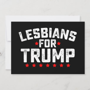 Convites Lésbicas Para A Eleição Presidencial Trump LGBTQ