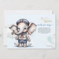 Letra aquosa Elefante náutica Livros para bebês