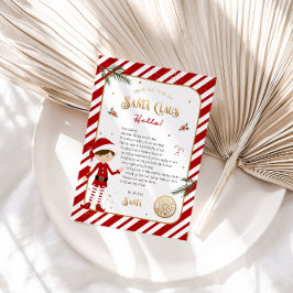 Convites Letra de boas-vindas da primeira vez em Elf chegan