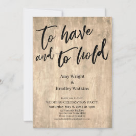 Convites Letra Manual de Madeira Rústica Para Ter e Para Ma