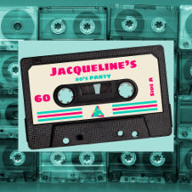 Letra Personalizada Oitenta Música Misturar Fita 6
