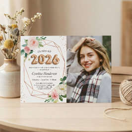 Convites Letras de Balão da Turma de 2023 Foto Formatura