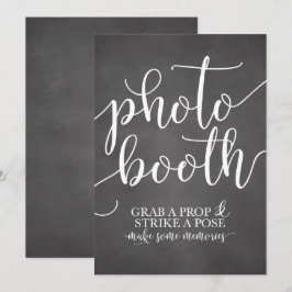Convites Letreiro de Casamento Photobooth - Pegue um Adereç