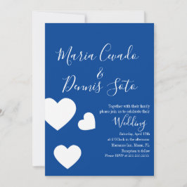 Convites Letreiro Flutuante de Coração Script Casamento Cor