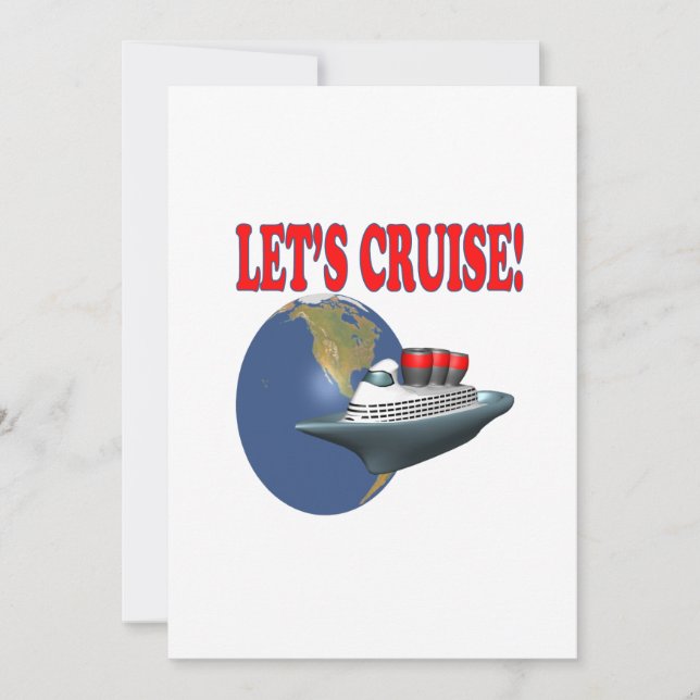 Convites Lets Cruise 2 (Frente)