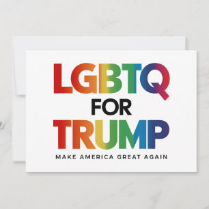 CONVITES LGBTQ PARA TRUMP GAY LÉSBICA PARA TRUMP 2024 