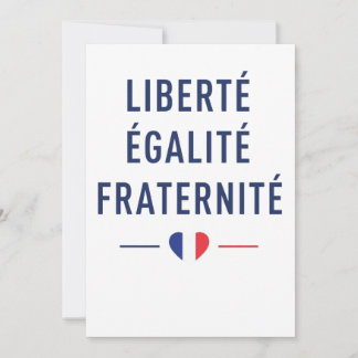 Convites Liberdade Igualdade Fraternidade Saudação ao Lema
