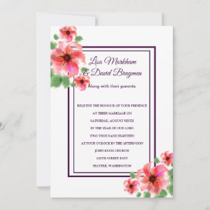 Convites Licenças de Casamento