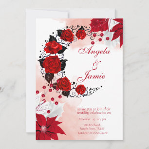 Convites licor de FLORAL WEDDING elegante