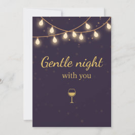 Convites Light Night Party Invite