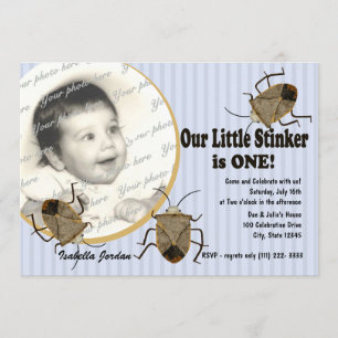 Convites Lil Stinker primeiro aniversario