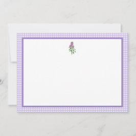 Convites Lilac e Gingham