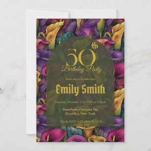 Convites Lilases Personalizadas Tema Aniversário de 20 Anos