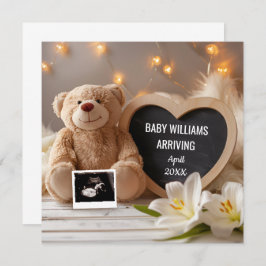 Convites Lily Baby Anunciando Mídia Social